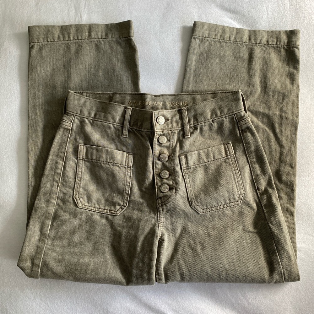 wide leg cropped jeans